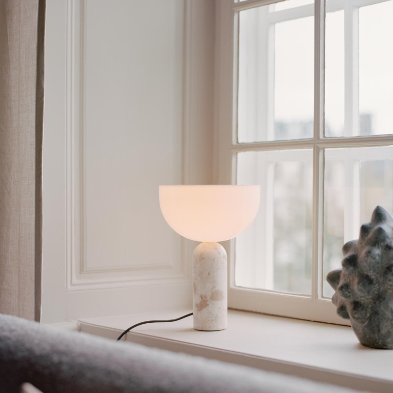 New Works - Tischleuchte Kizu Kunis Breccia Marble S