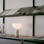 New Works - Tischleuchte Kizu Kunis Breccia Marble S