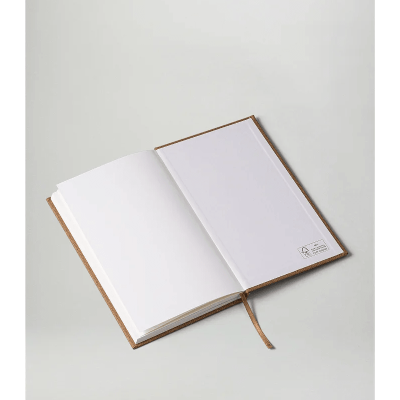 Notizbuch - Hardcover Brown/Blank von New Mags