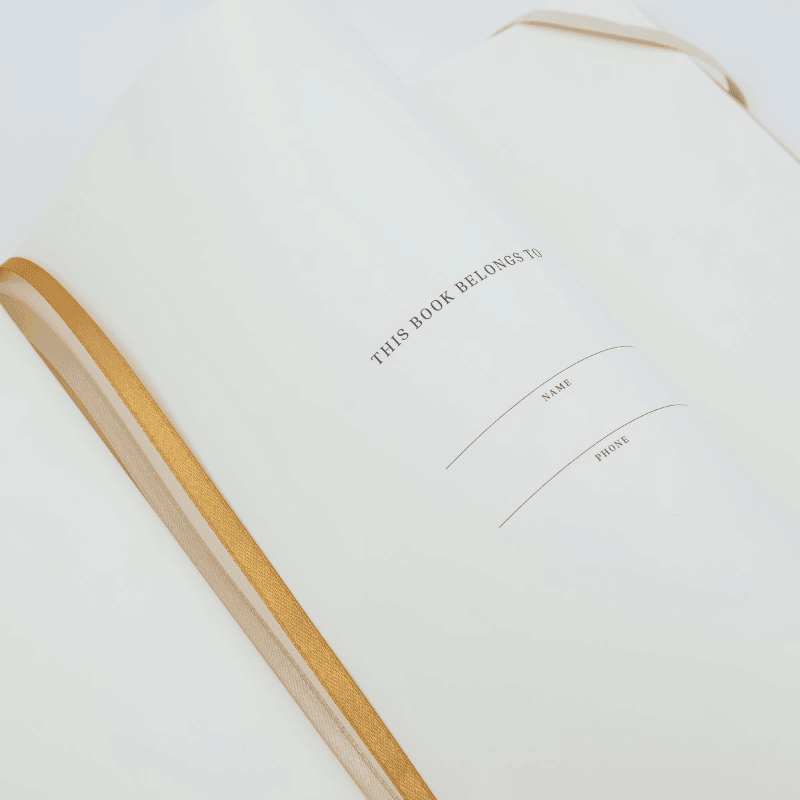 Notizbuch - Journal beige von House Doctor