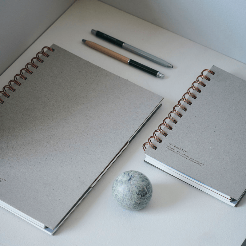 Notizbuch - Tome grau von Monograph