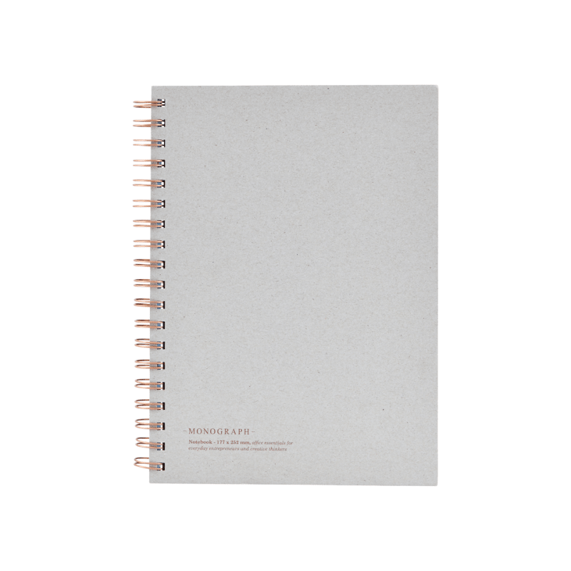 Notizbuch - Tome grau von Monograph