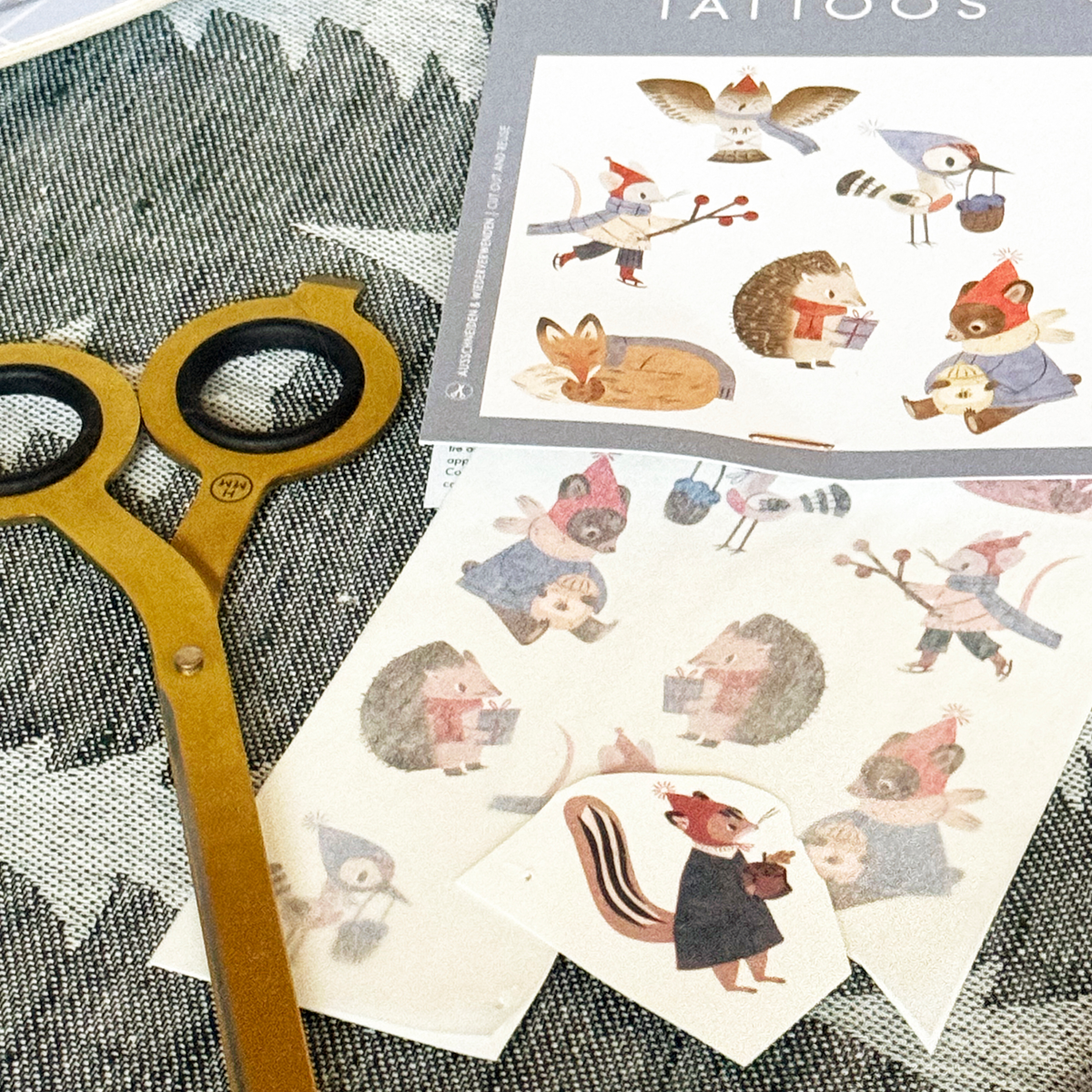 nuukk - Tattoos Waldtiere im Winter