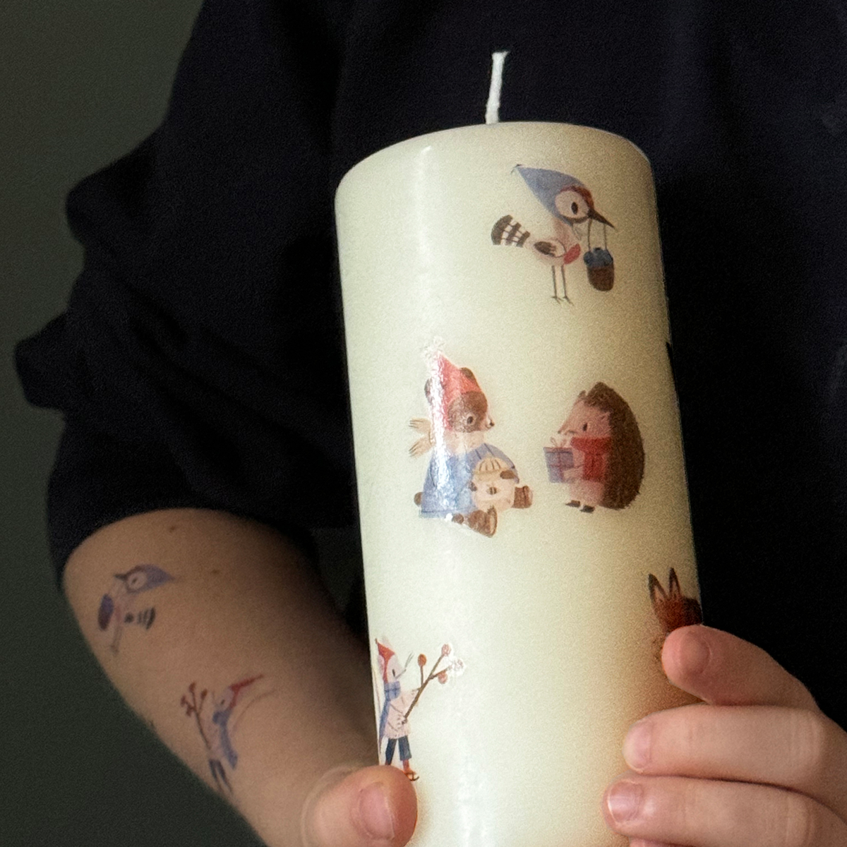 nuukk - Tattoos Waldtiere im Winter
