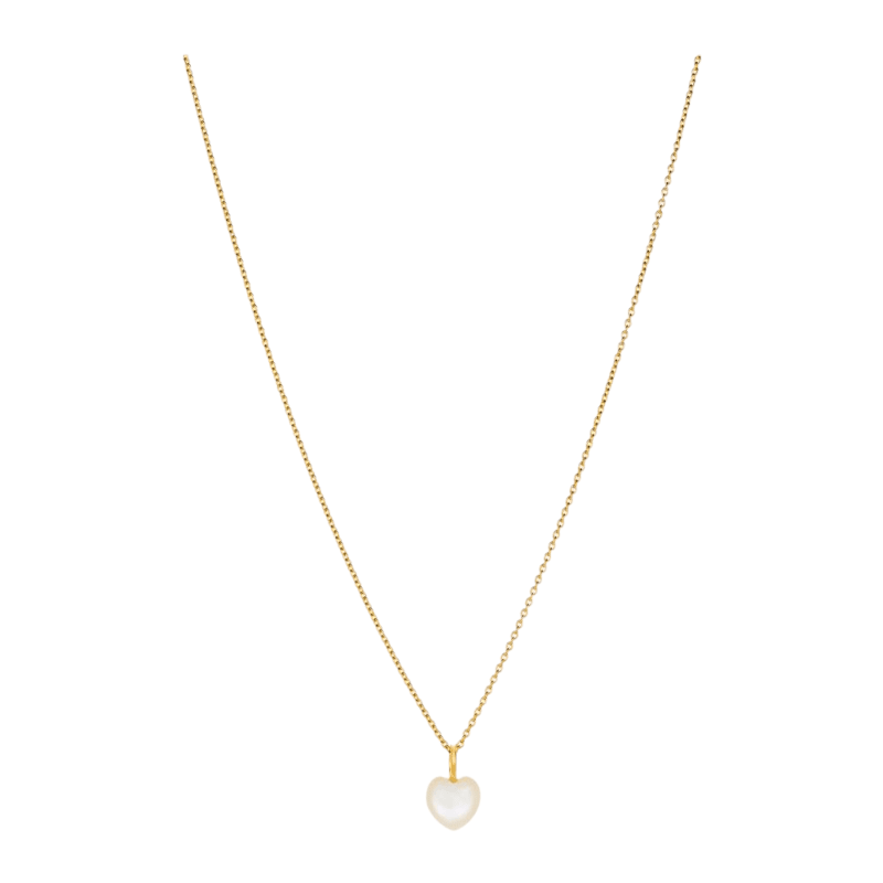Ocean Heart Necklace gold von Pernille Corydon
