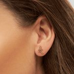 Ohrring – Banana gold von LULU Copenhagen