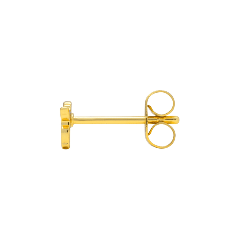 Ohrring – Banana gold von LULU Copenhagen