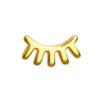 Ohrring - Blink glänzend Gold von Lulu copenhagen