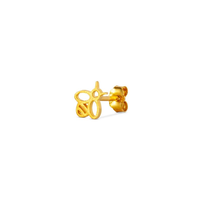 Ohrring - Bzzzz Gold von LULU Copenhagen