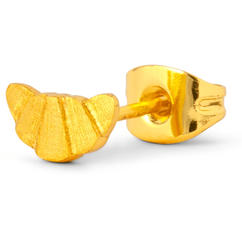 Ohrring - Croissant Gold von Lulu copenhagen