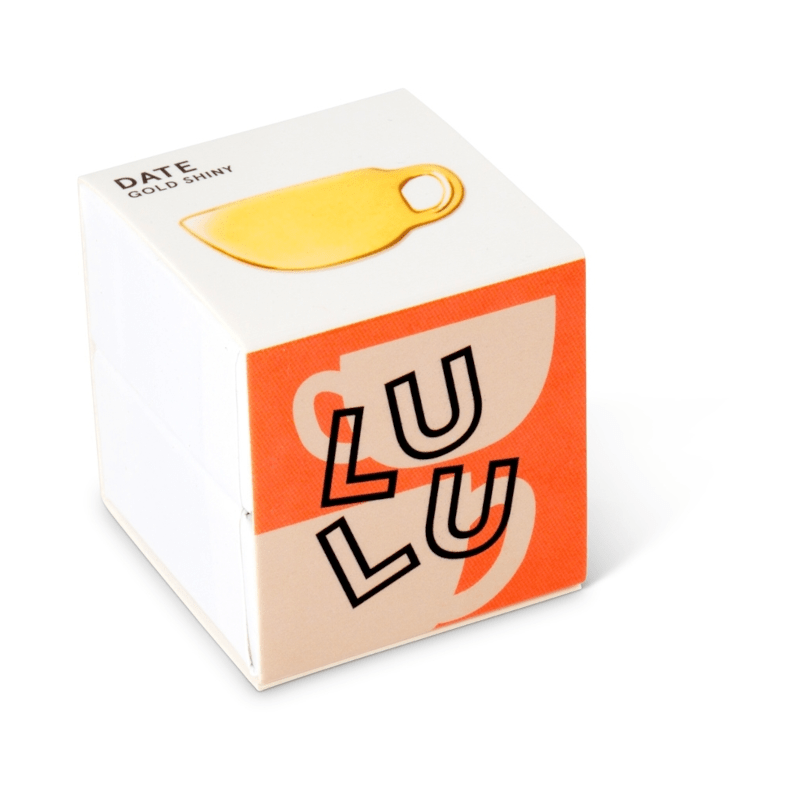 Ohrring - Date Gold von Lulu copenhagen