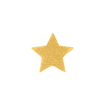 Ohrring - Star gold von LULU Copenhagen