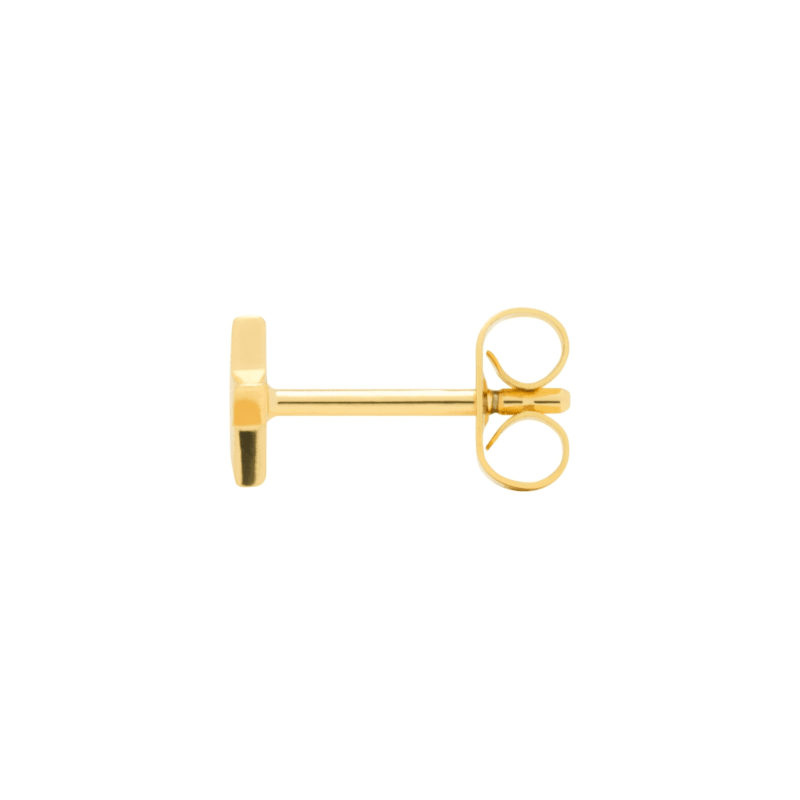 Ohrring - Star gold von LULU Copenhagen