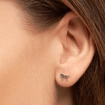Ohrring – Wild Horse silber von LULU Copenhagen
