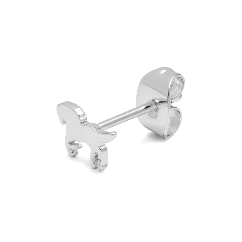 Ohrring – Wild Horse silber von LULU Copenhagen