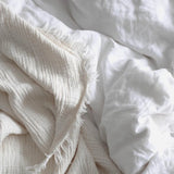 ooh noo - Bettüberwurf Muslin Cotton Natur