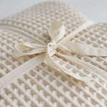 ooh noo - Bettüberwurf Waffle Cotton Natur