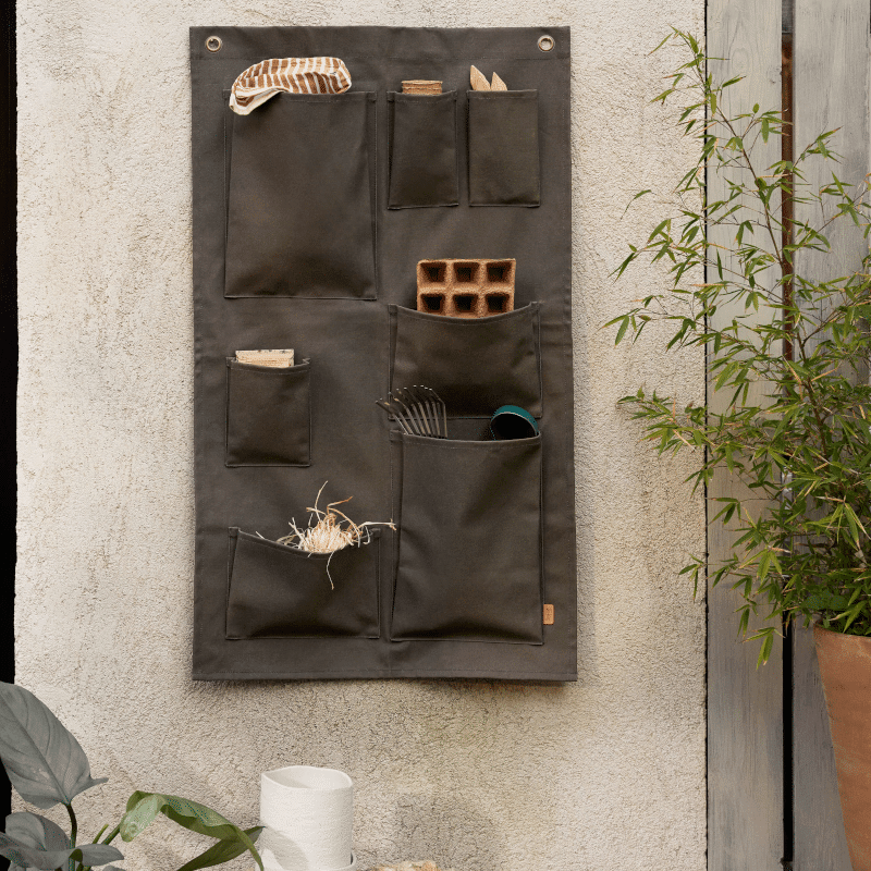 Organiser - Wall Storage Bark Garden olive von Ferm Living