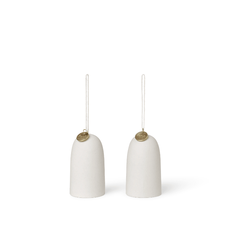 Ornament - Bell Ceramic 2er Set con Ferm Living