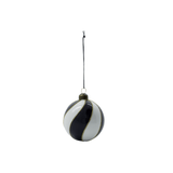 Ornament - Coil Schwarz/Weiss von House Doctor
