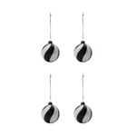 Ornament - Coil Schwarz/Weiss von House Doctor