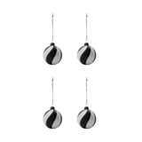 Ornament - Coil Schwarz/Weiss von House Doctor