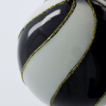 Ornament - Coil Schwarz/Weiss von House Doctor