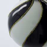 Ornament - Coil Schwarz/Weiss von House Doctor