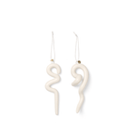 Ornament – Doodle off-white 2er Set von Ferm Living