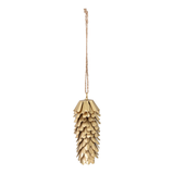 Ornament - Mildrid brass L von Bloomingville