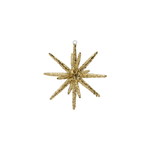 Ornament - Spike braun/Glitzer L von House Doctor