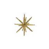 Ornament - Spike braun/Glitzer L von House Doctor