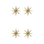 Ornament - Spike braun/Glitzer L von House Doctor
