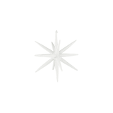 Ornament - Spike weiss/funkeln L von House Doctor