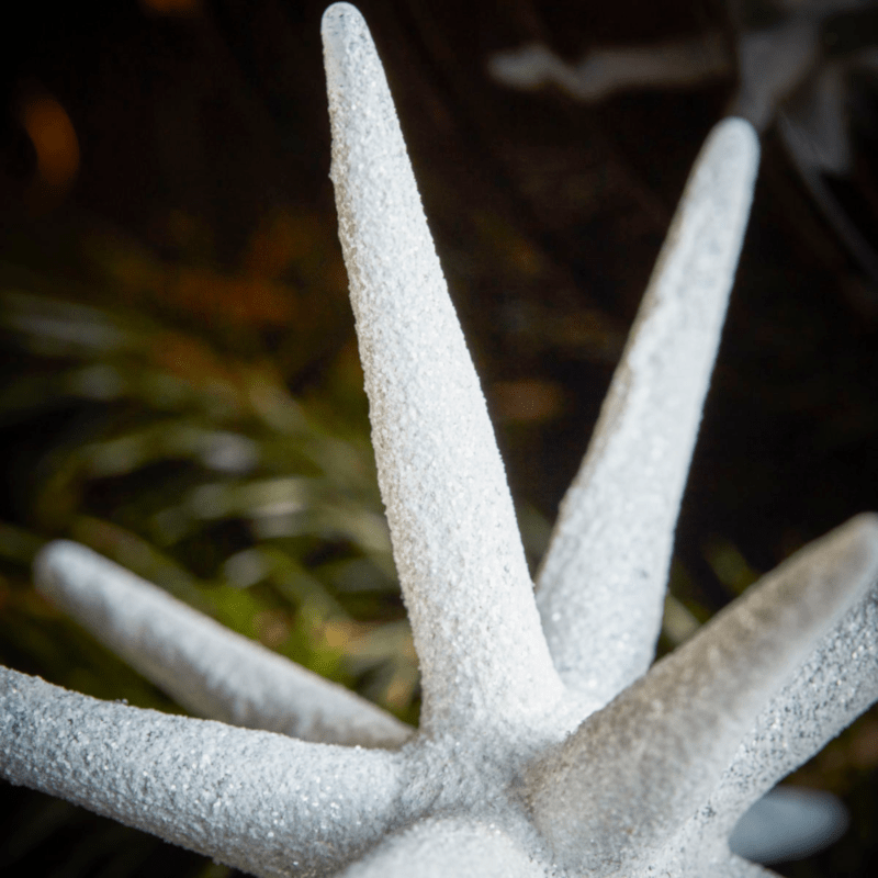 Ornament - Spike weiss/funkeln L von House Doctor