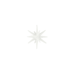 Ornament Spike weiss/funkeln S von House Doctor