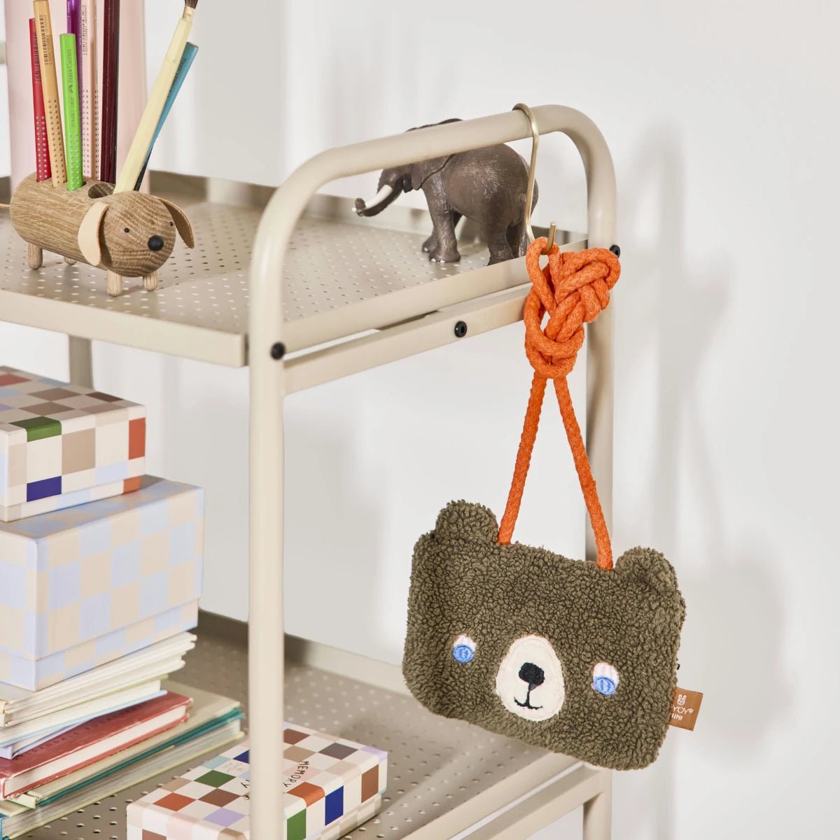 OYOY - Schultertasche Darling Bear Brown

