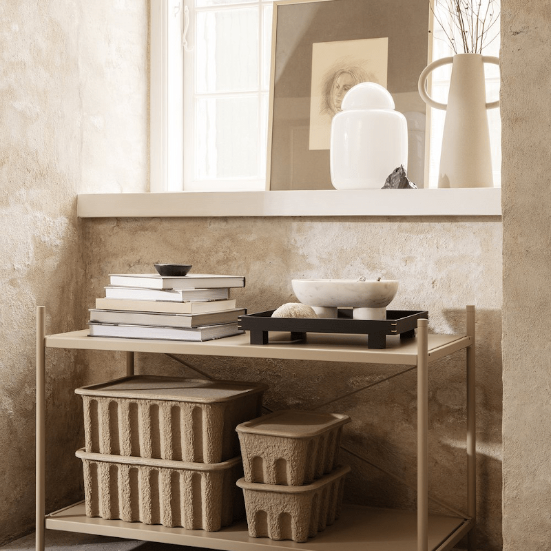 Paper Pulp Boxen S 2er Set von Ferm Living
