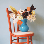 Papierblume - Daisy bordeaux von Studio About