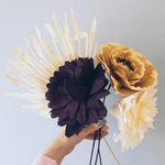 Papierblume - Daisy purple von Studio About