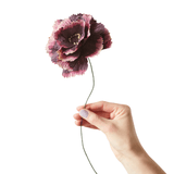 Papierblume - Peony aubergine von Studio About