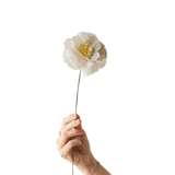 Papierblume - Peony grey von Studio About