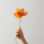 Papierblume - Poppy orange von Studio About