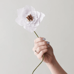Papierblume - Poppy purple von Studio About