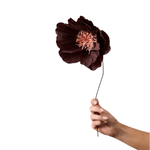Papierblume - Rhapsody rose brown von Studio About