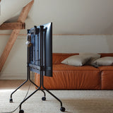 Pedestal - TV Ständer Moon Rollin charcoal I