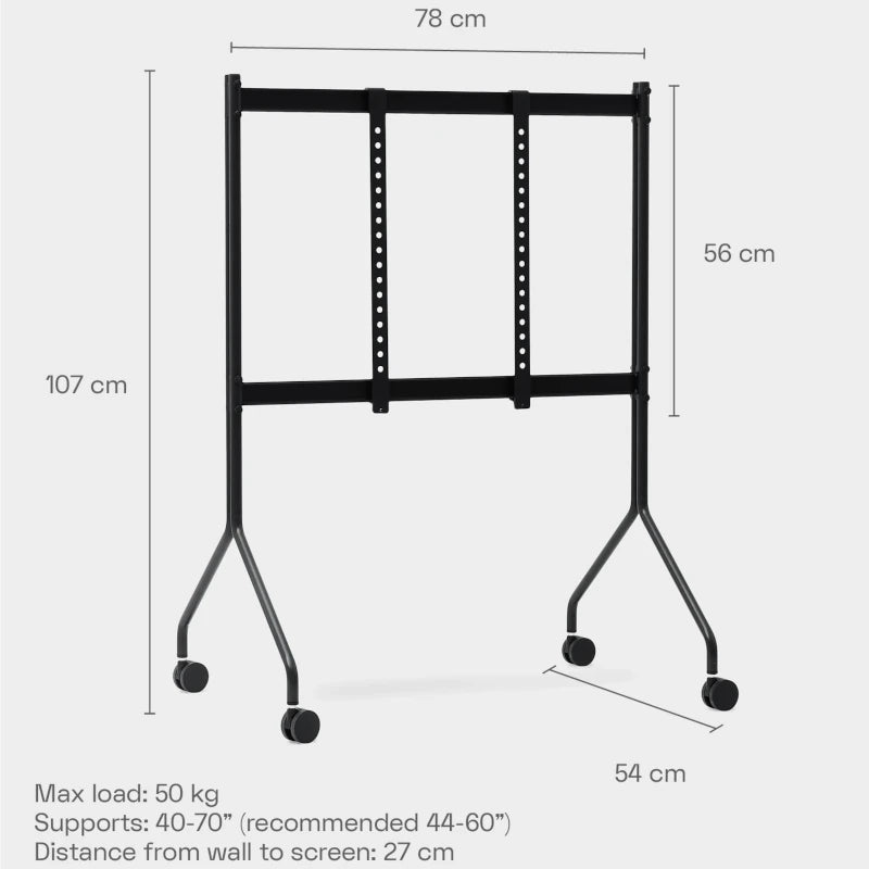 Pedestal - TV Ständer Moon Rollin charcoal I