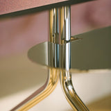 Pedestal - TV Ständer Moon Rollin Chrom