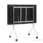 Pedestal - TV Ständer Moon Rollin Chrom