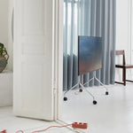 Pedestal - TV Ständer Moon Rollin Chrom